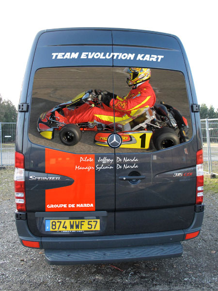 Sprinter Denarda - Décoration adhésive Grafic Service