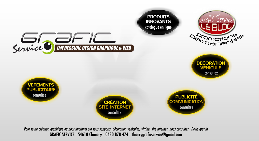 Grafic Service - Impression et design graphique et web