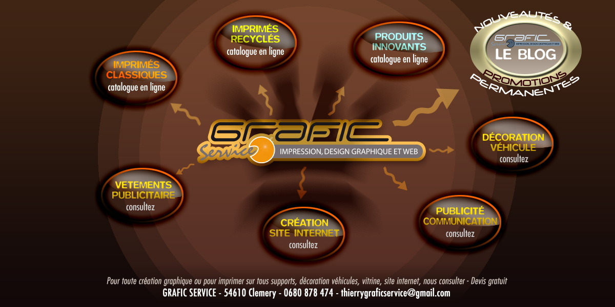 Grafic Service - Impression et design graphique et web